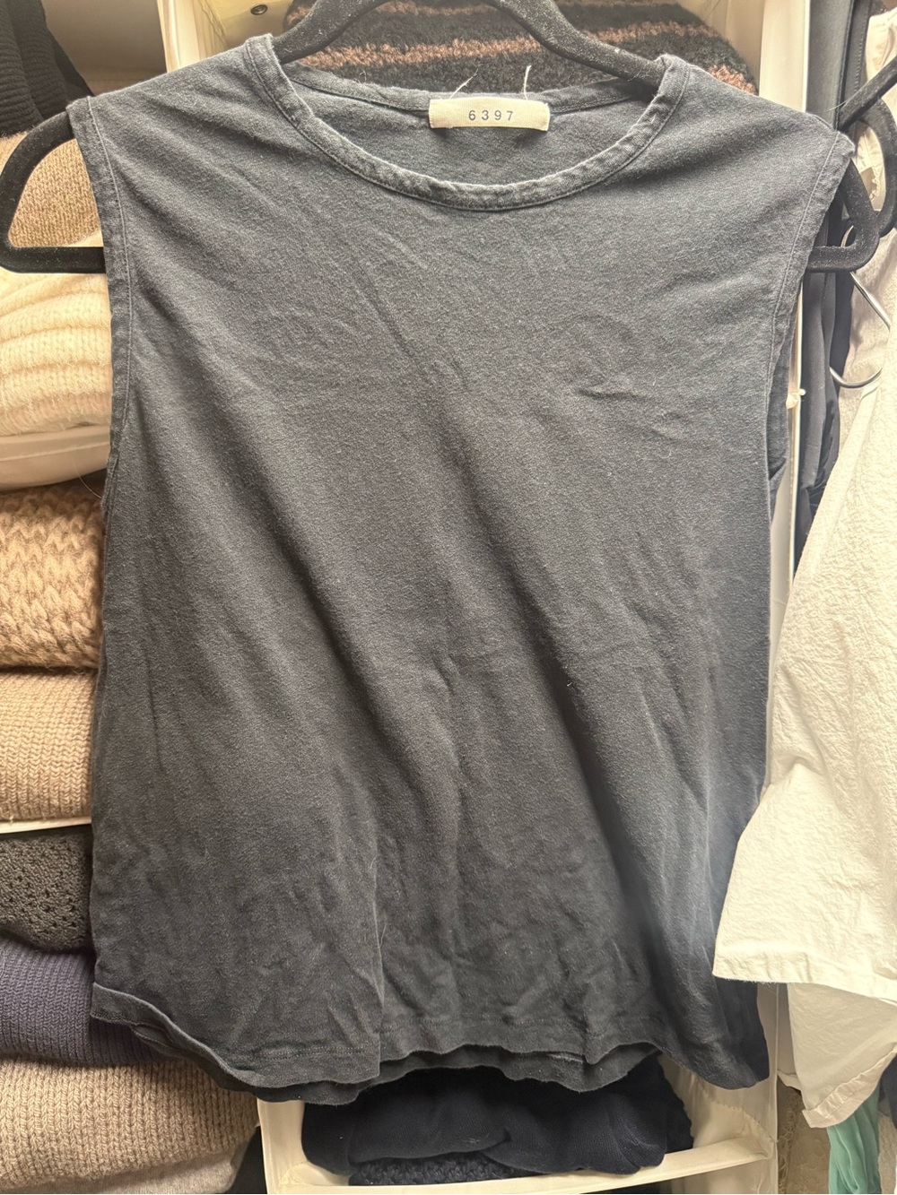 6397 sleeveless top